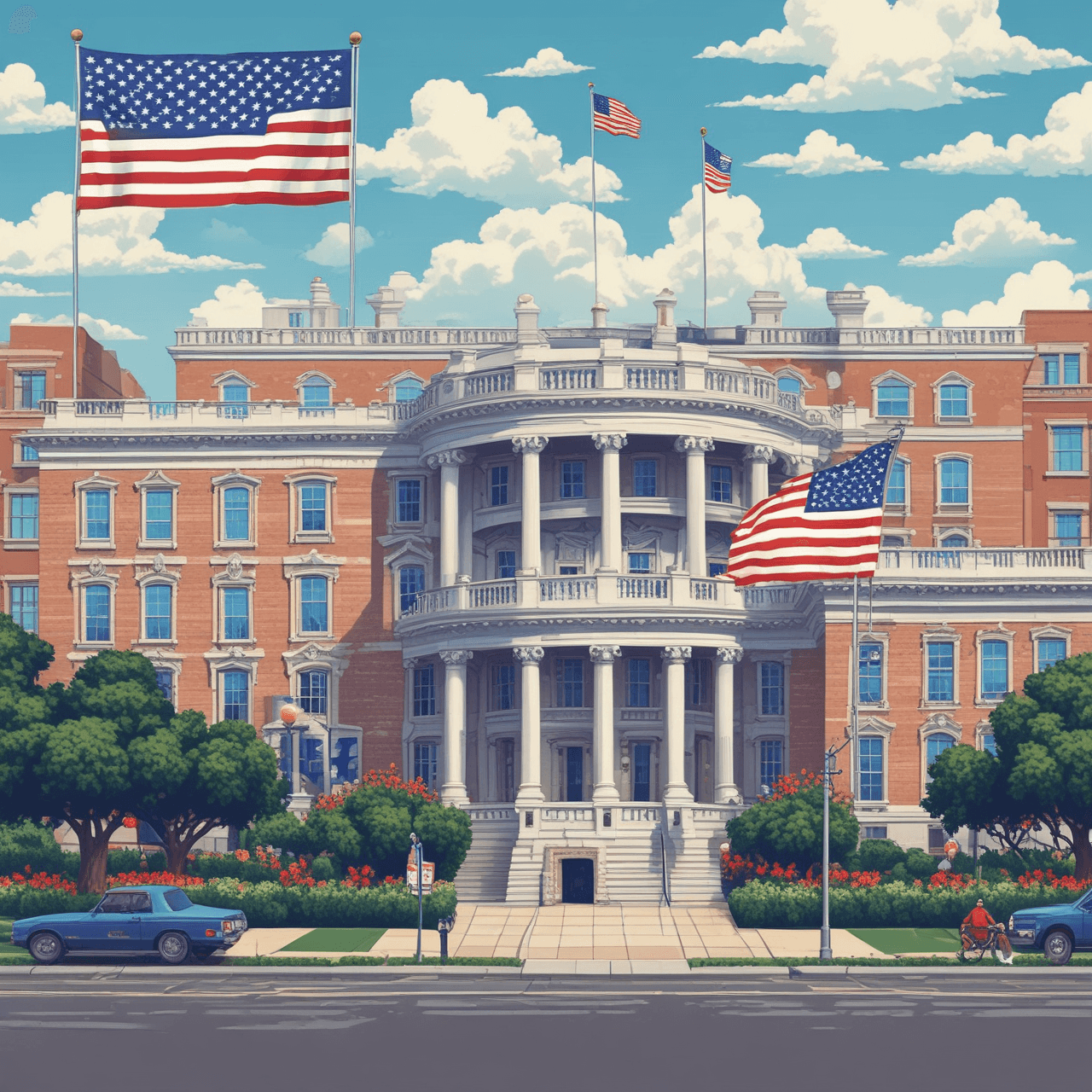 Presidential Pursuit Quiz game banner