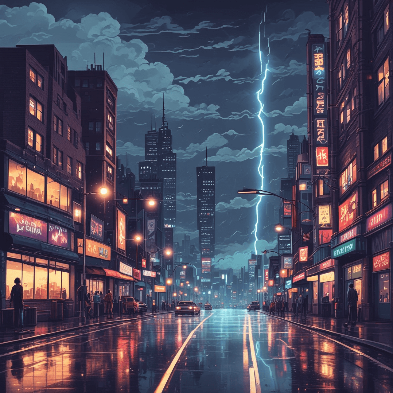 Rainfall Runner Quiz game banner