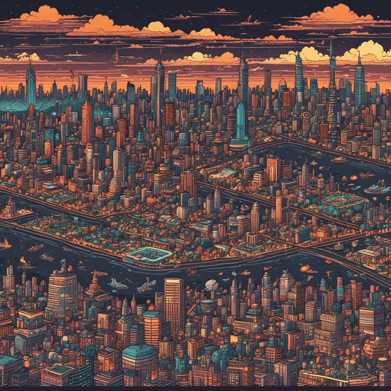 Urban JumpLearn game banner