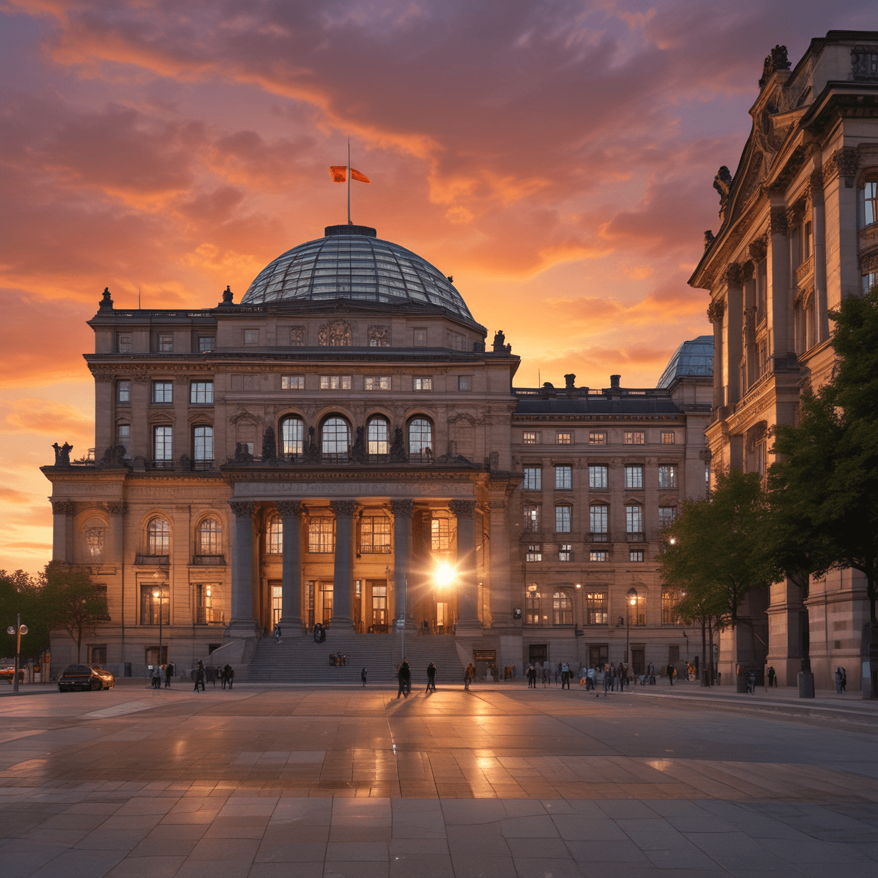 Politik-Quiz-Lauf game banner