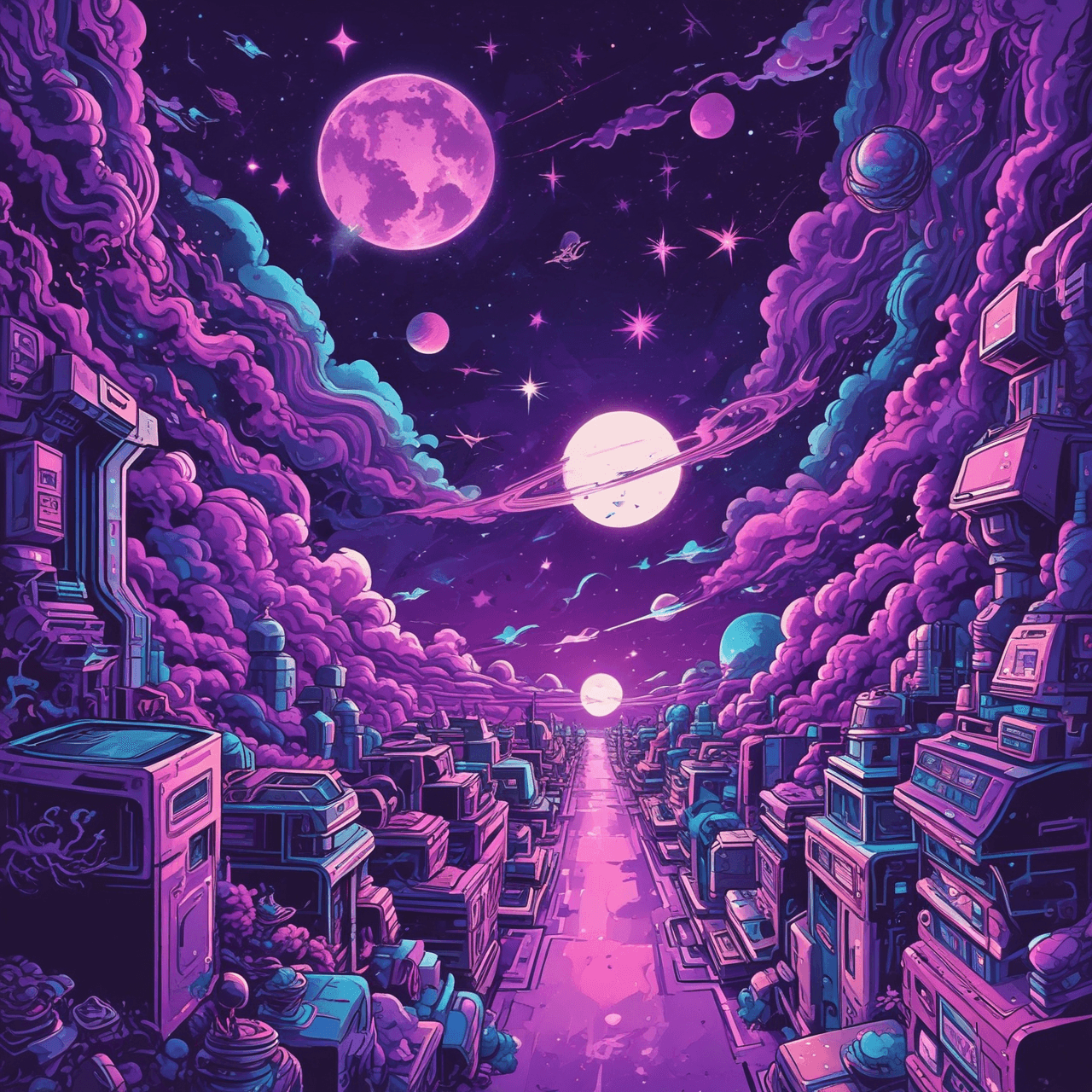 Solar System Sky Bridge game banner