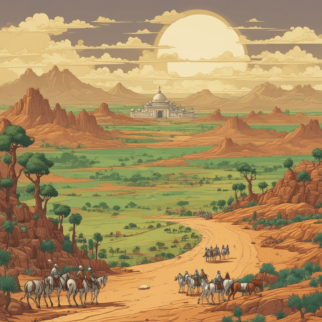 Empire Runner: Steppes and Sands game banner