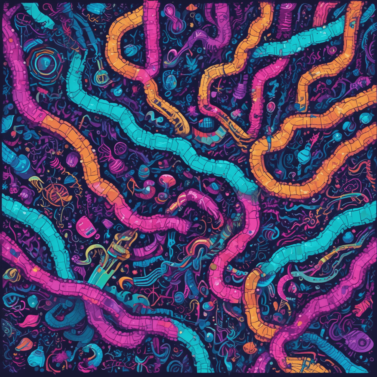 DNA Helix Runner game banner