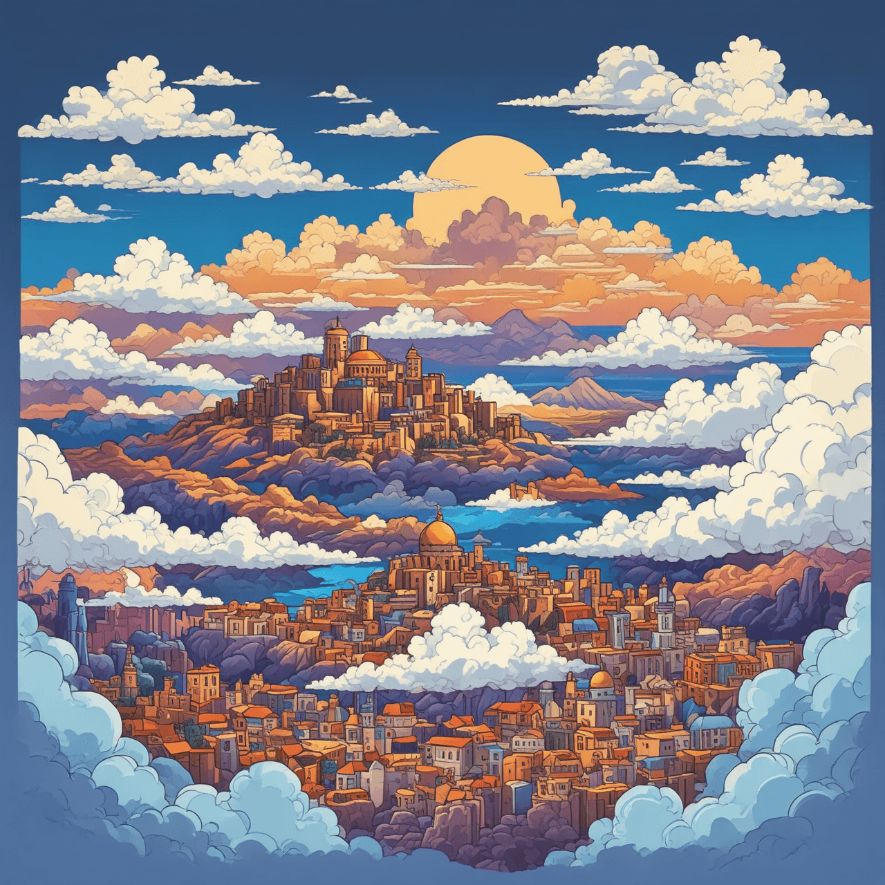 Ancient Israel: Cloud Bridge game banner