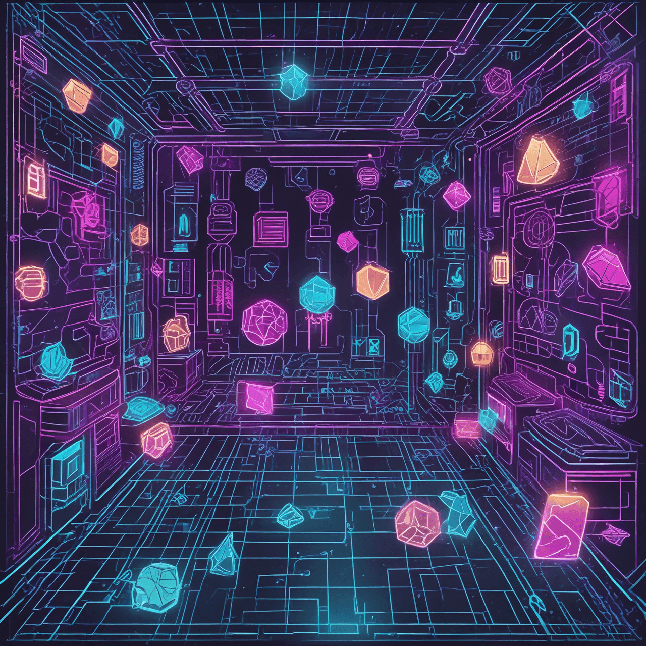 Geometry Jetpack Adventure game banner