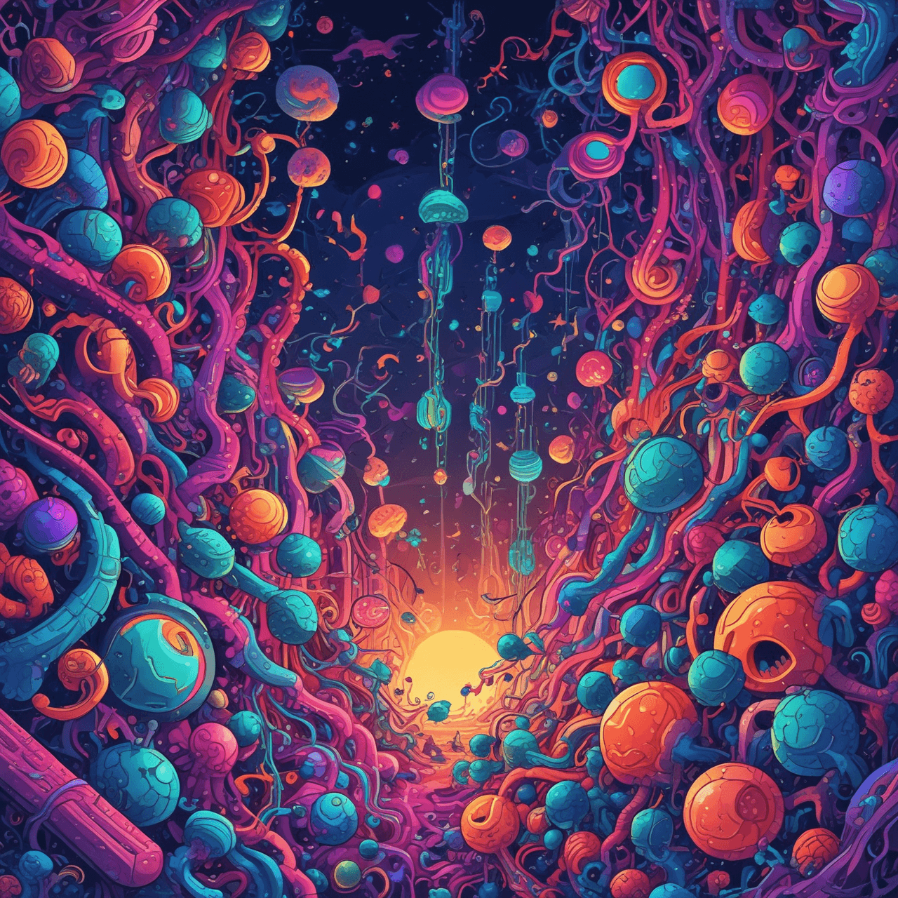 Cell Division Jetpack Challenge game banner