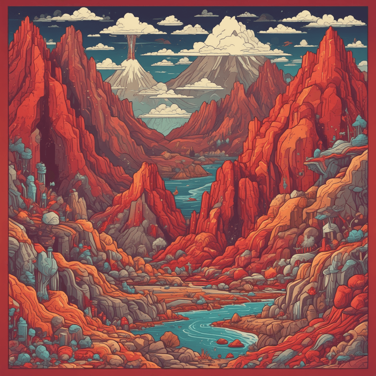 Rock Cycle Defenders game banner