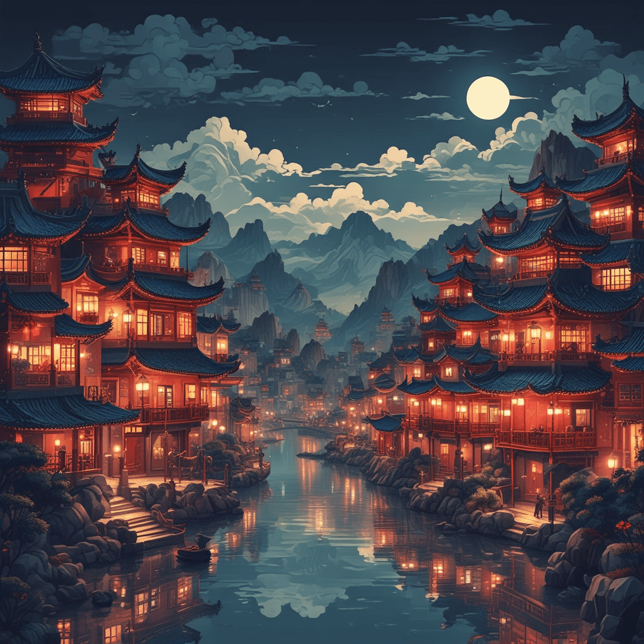 Pulo Mandarim game banner