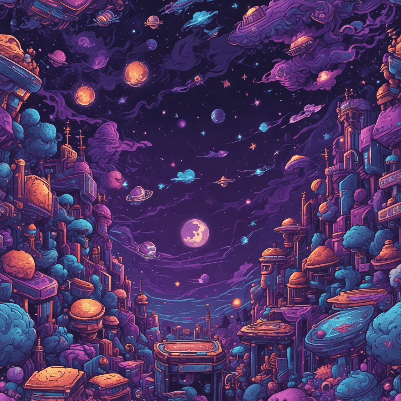 Cosmic Runner Quiz game banner