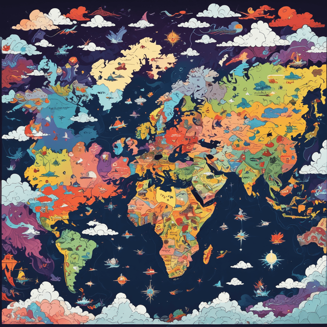 Global Conflict Cloud Hop game banner