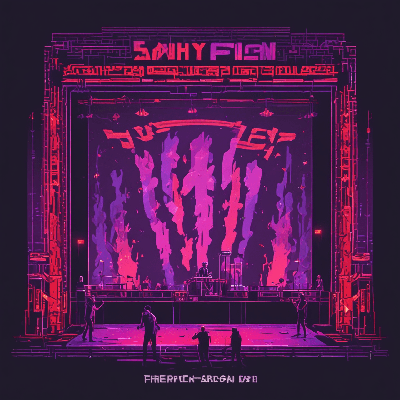 Enhypen Idol Run game banner