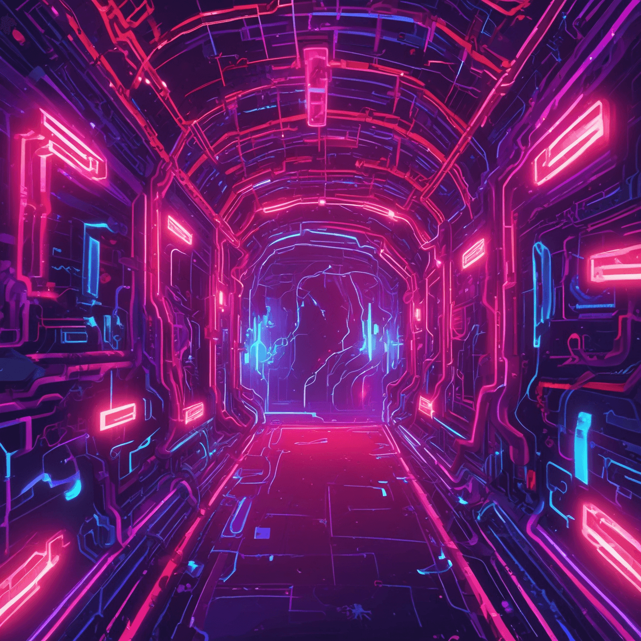 Neon Blood Rush game banner