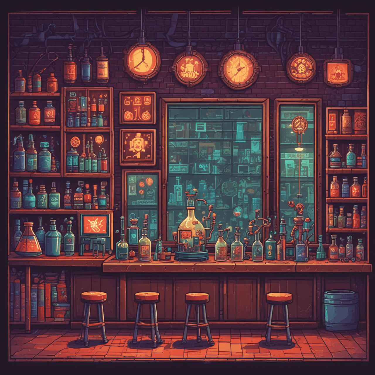 Atomic Theory Runner game banner