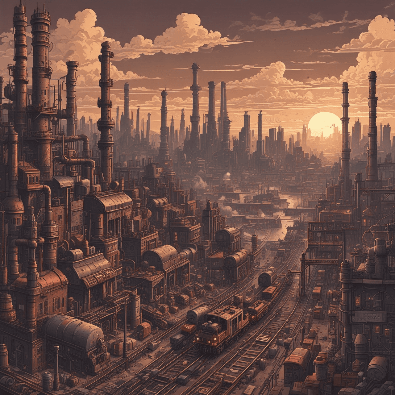 Industrial Tycoon Race game banner