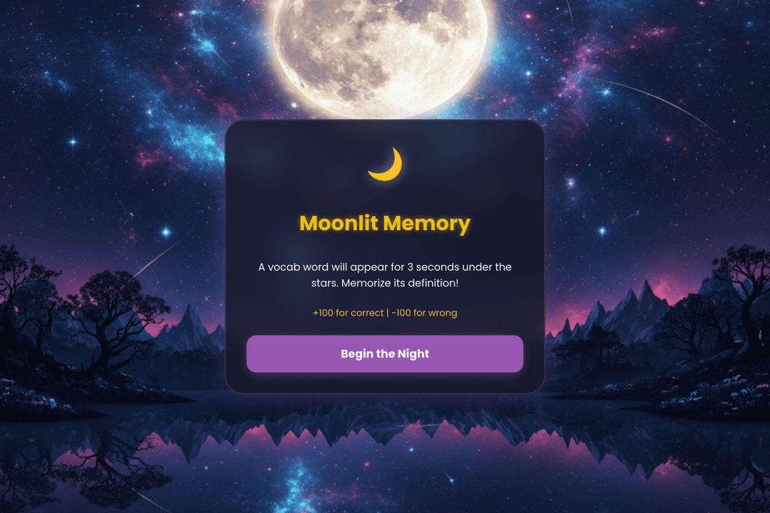 Moonlit Memory