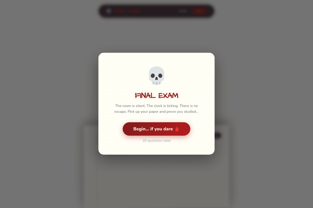 Classroom Exam Sim (copy)