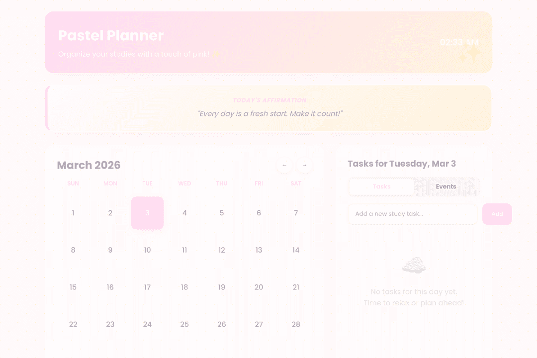Calendar Organizer