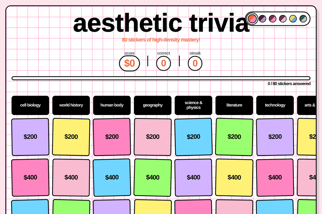 Aesthetic Trivia (copy)