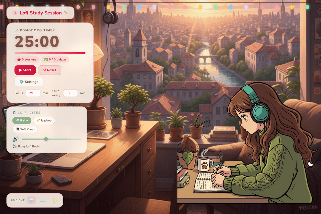 Lofi Pomodoro Study Sesh (copy)