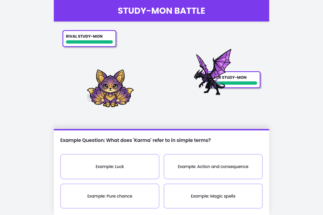 Study Mon Battles