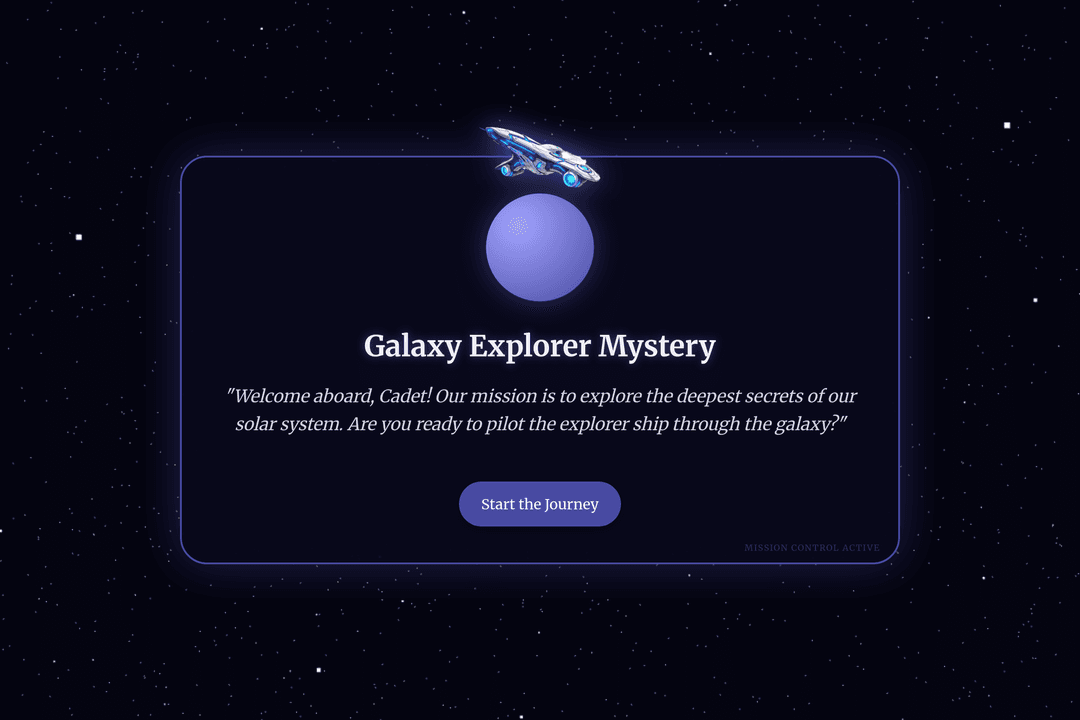 Galaxy Explorer Mysteries