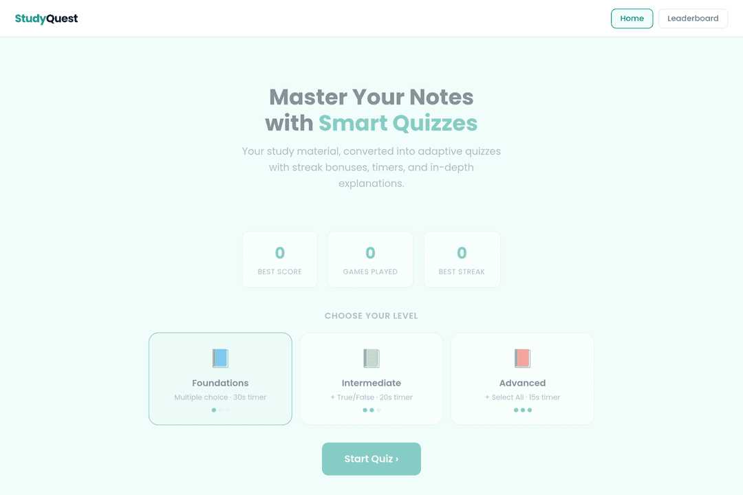 Note Mastery