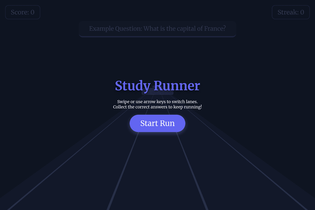 Rhythm Runner Quiz