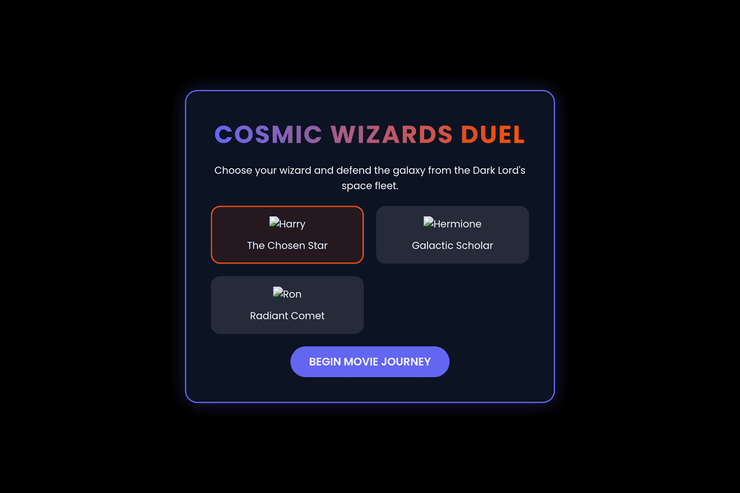 Cosmic Wizards Duel