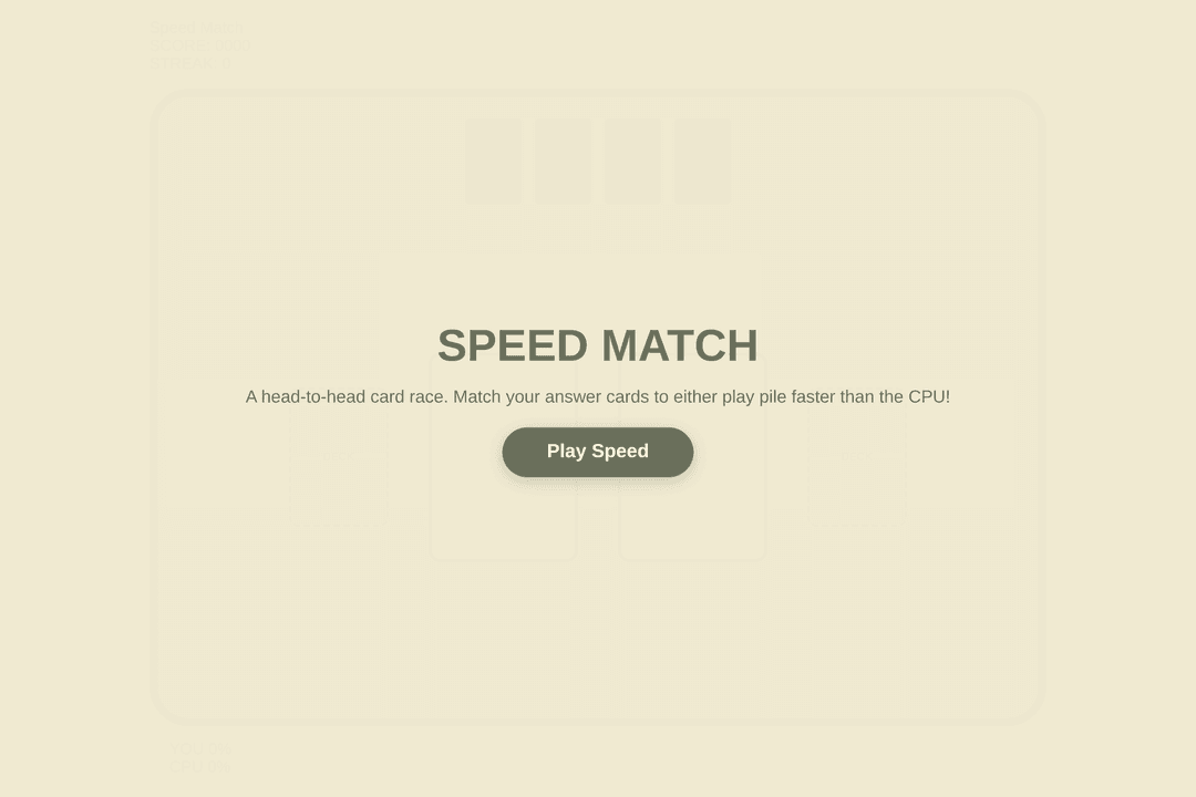Neon Speed Match