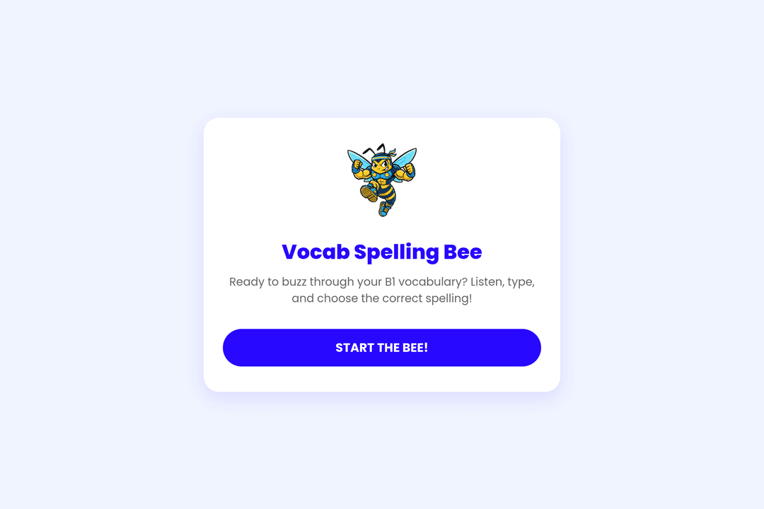 Vocab Bee Blitz