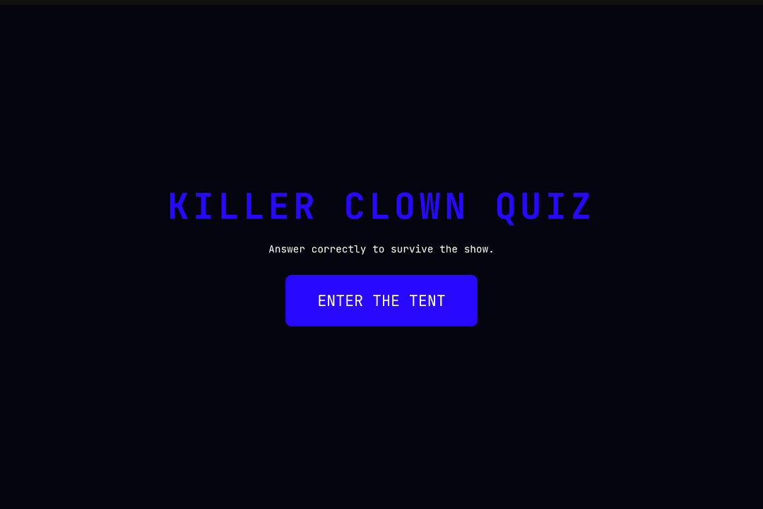 Killer Clown Quiz