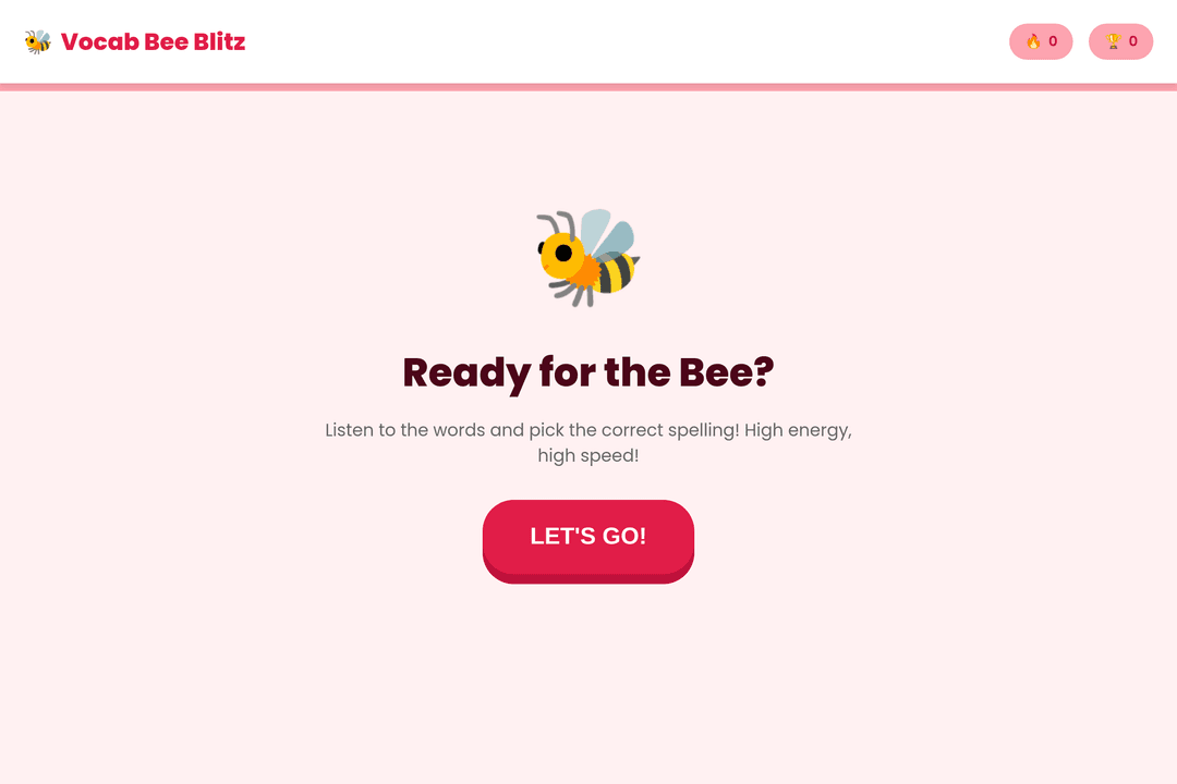 Vocab Bee Blitz