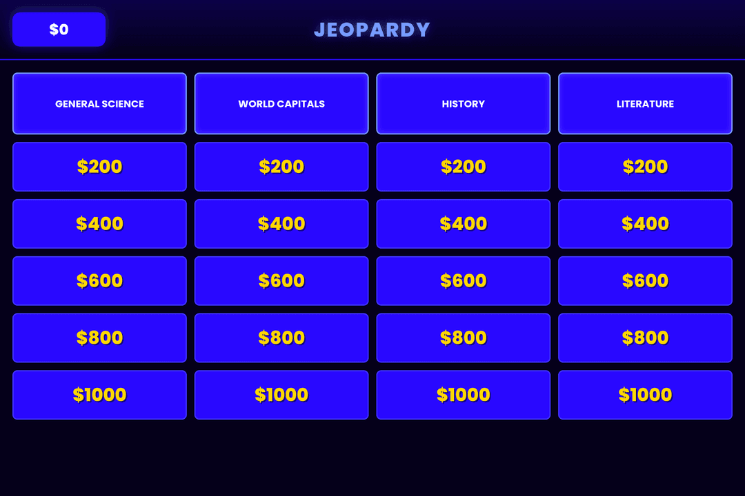 Challenge Trivia