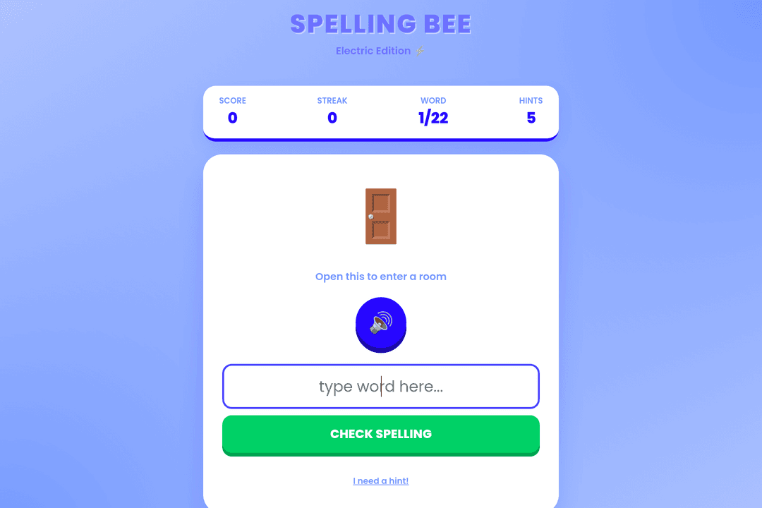 Spell Bee Champ - Clownfish
