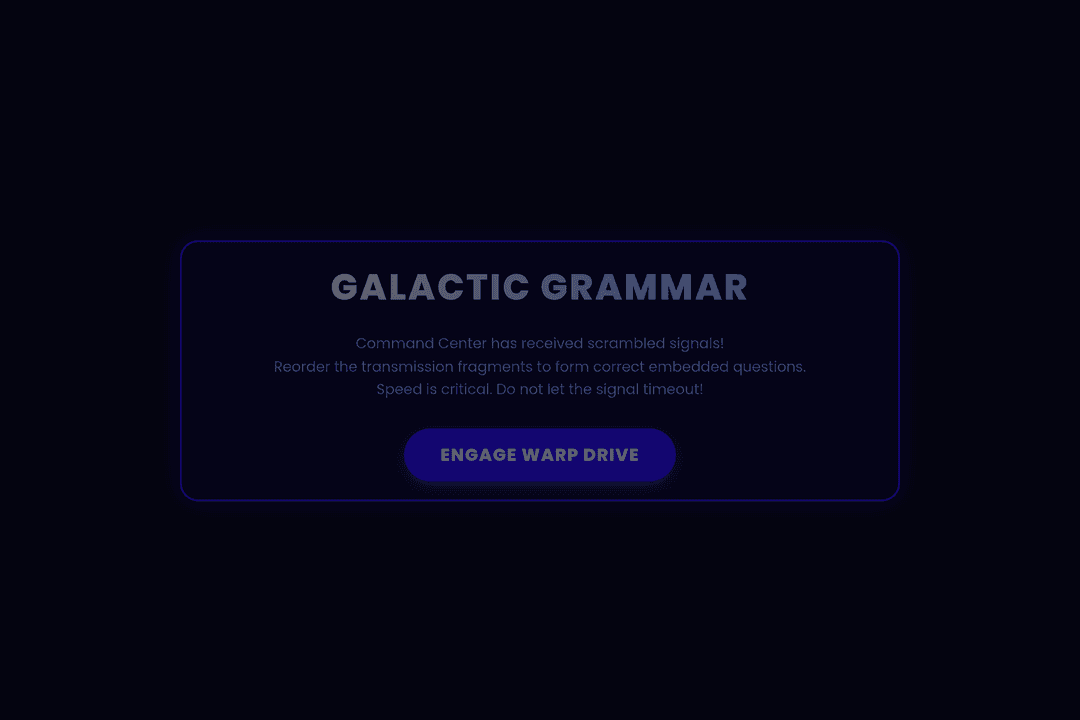 Grammar Galaxy