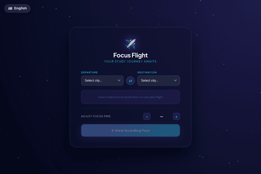 Focus Flight - Study Help. (copy)