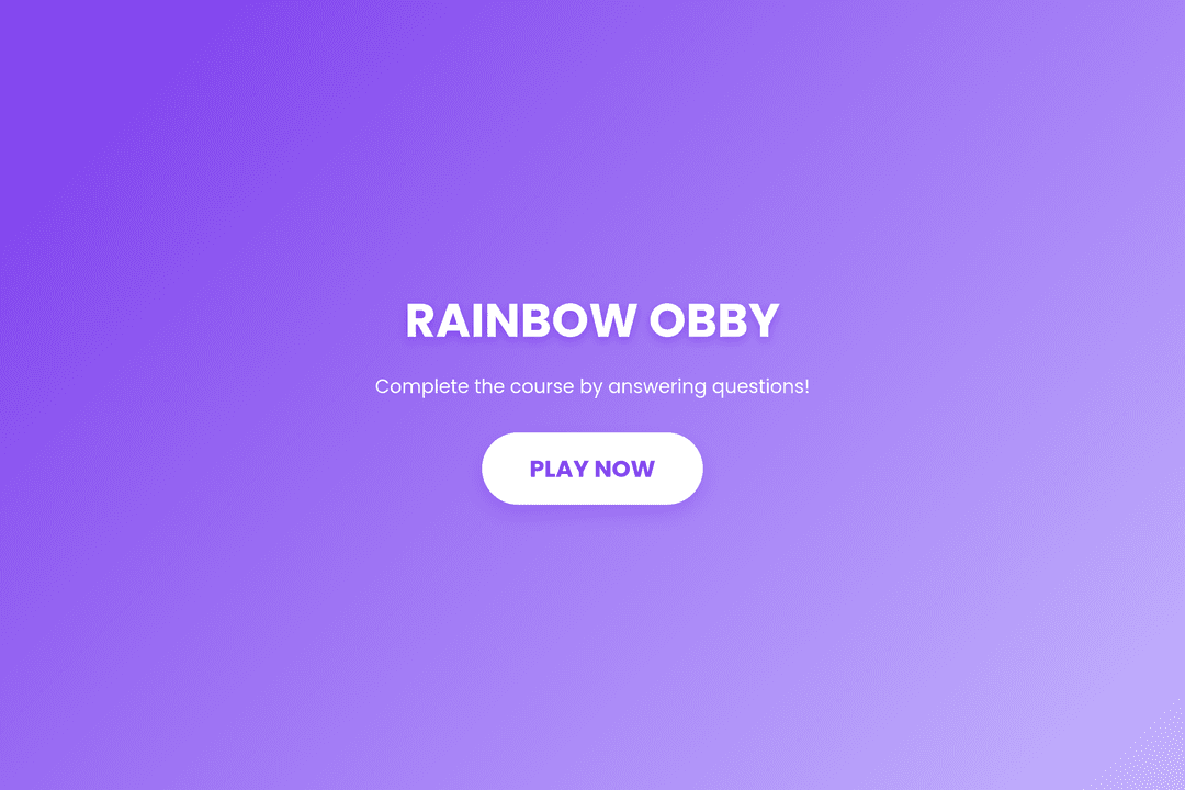 Rainbow Obby Learn