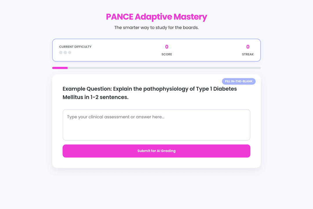 PANCE study