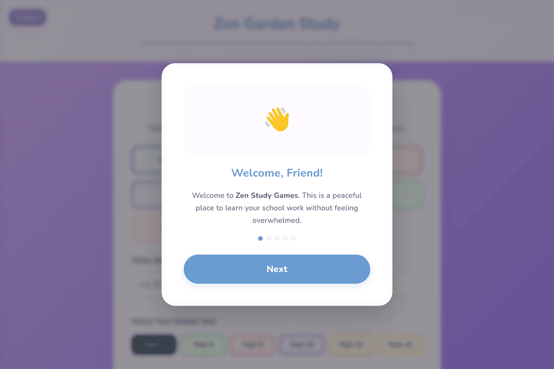 Zen Study Games