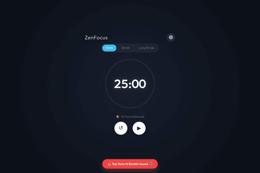 ZenFocus Timer