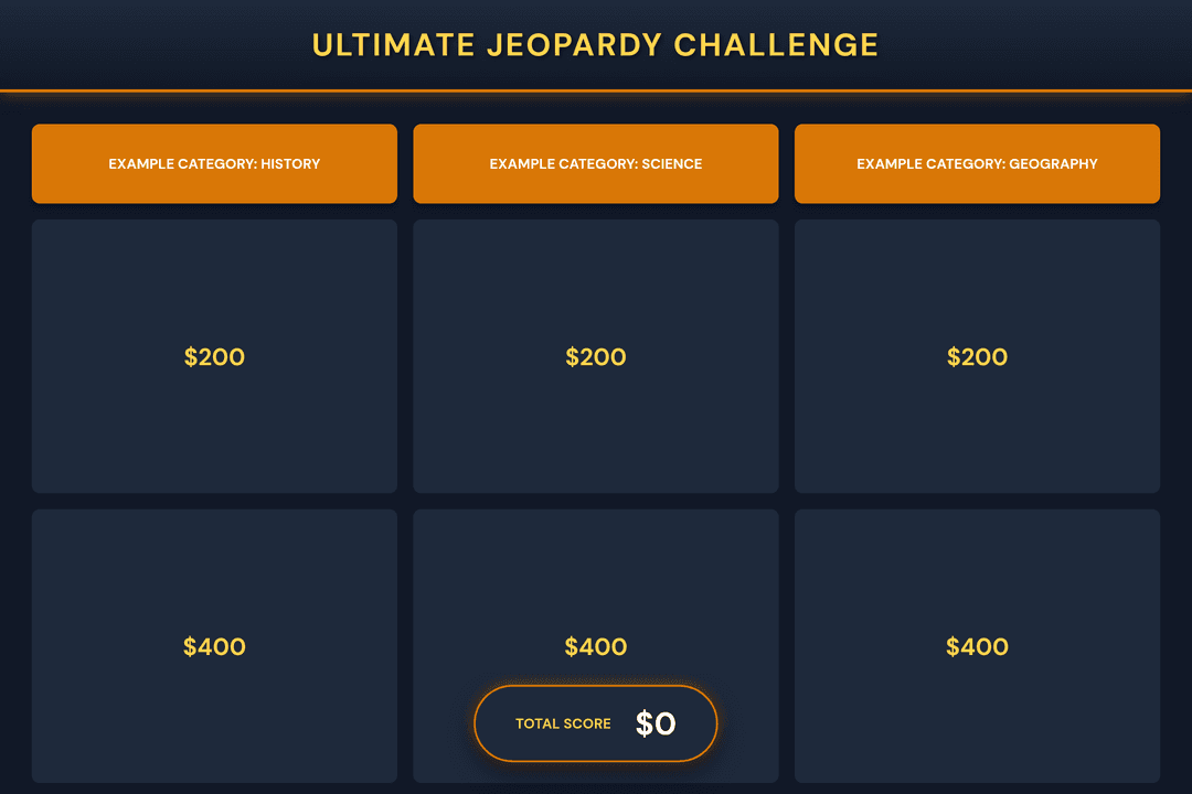 Challenge Board
