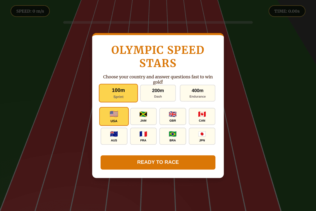 Olympic Speed Stars