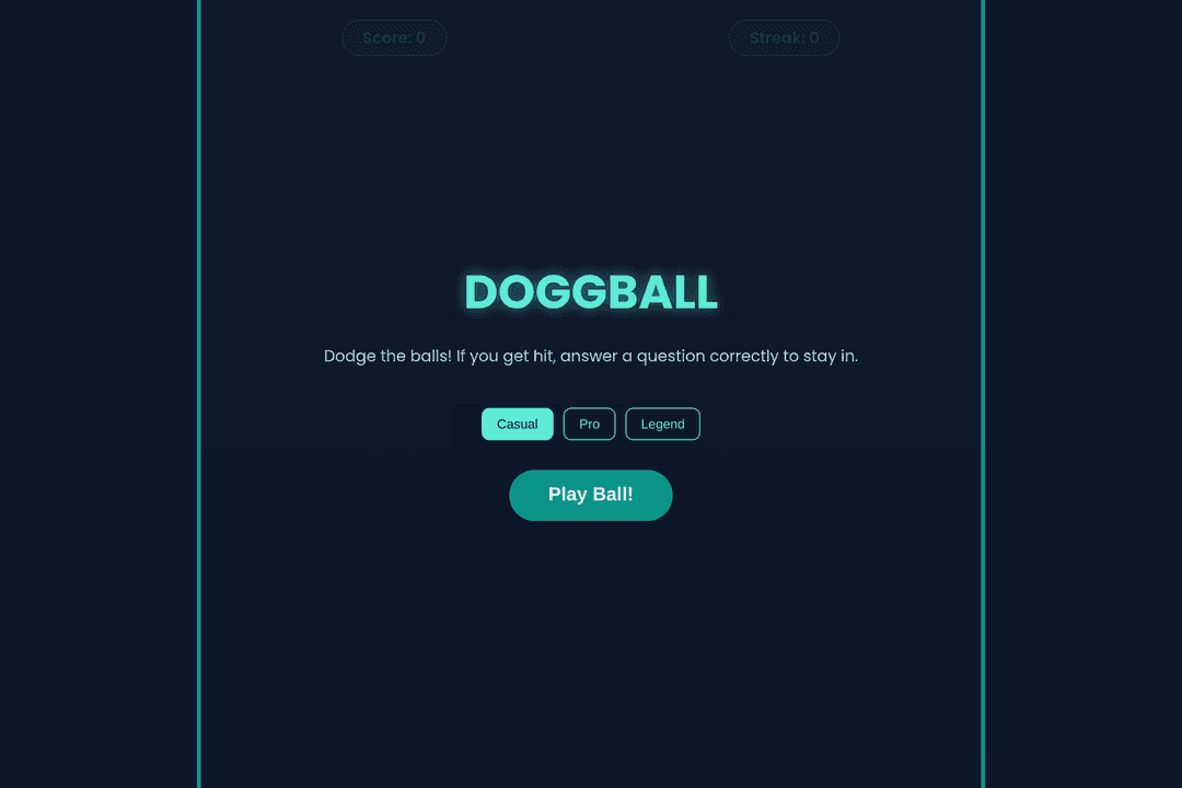 Doggball Learn