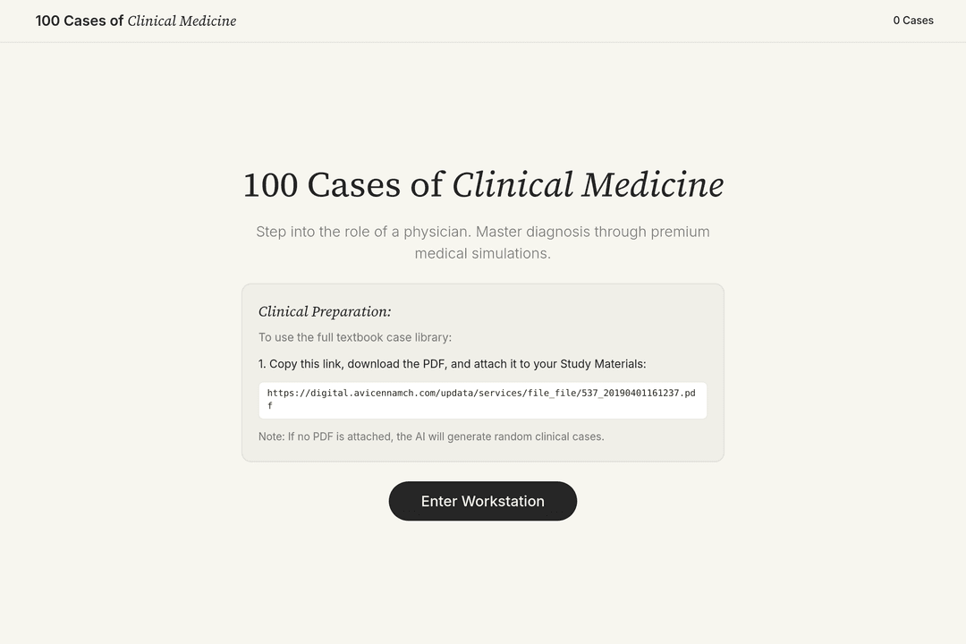 100 Cases of Clinical Medicine
