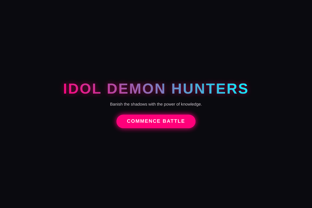 Idol Demon Hunters