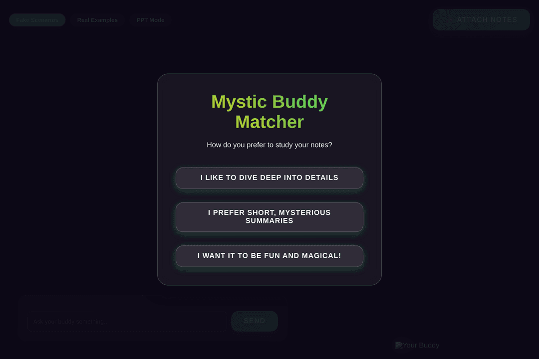 Mystic Study Buddies