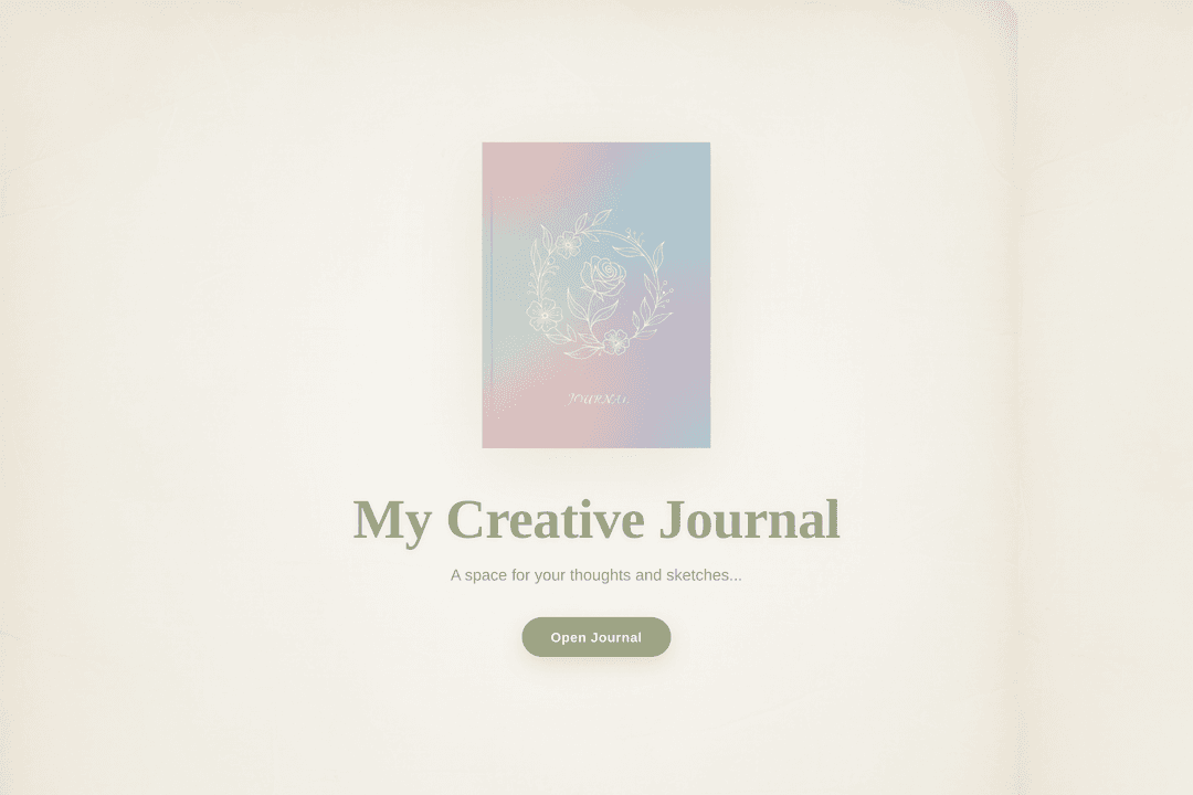Aesthetic Sketch Journal