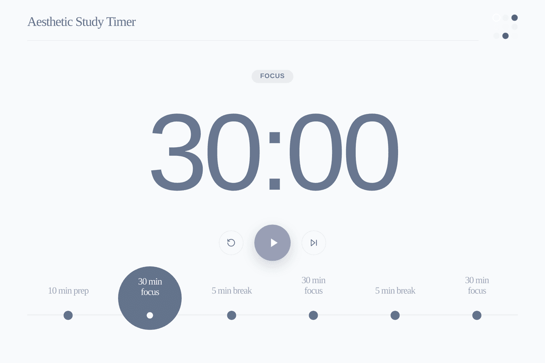 Aesthetic Study Timer (copy)