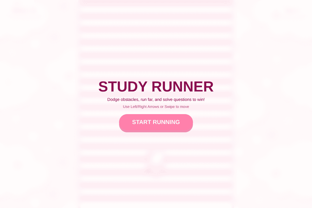 Sanrio Study Runner