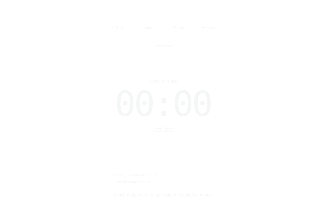 Minimalist timer ⋆⋆⋆